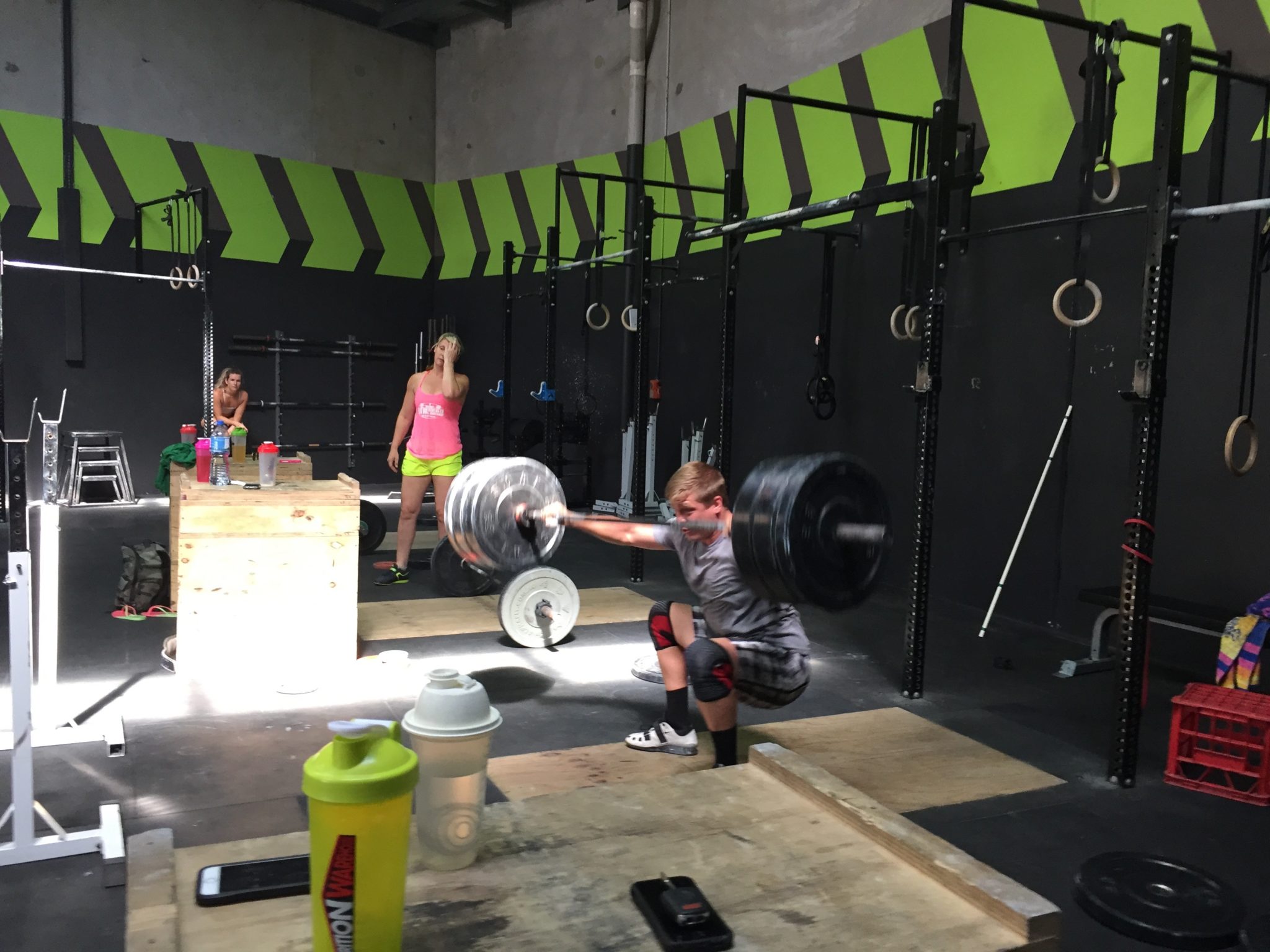 Frustration Learning the Snatch in Weightlifting