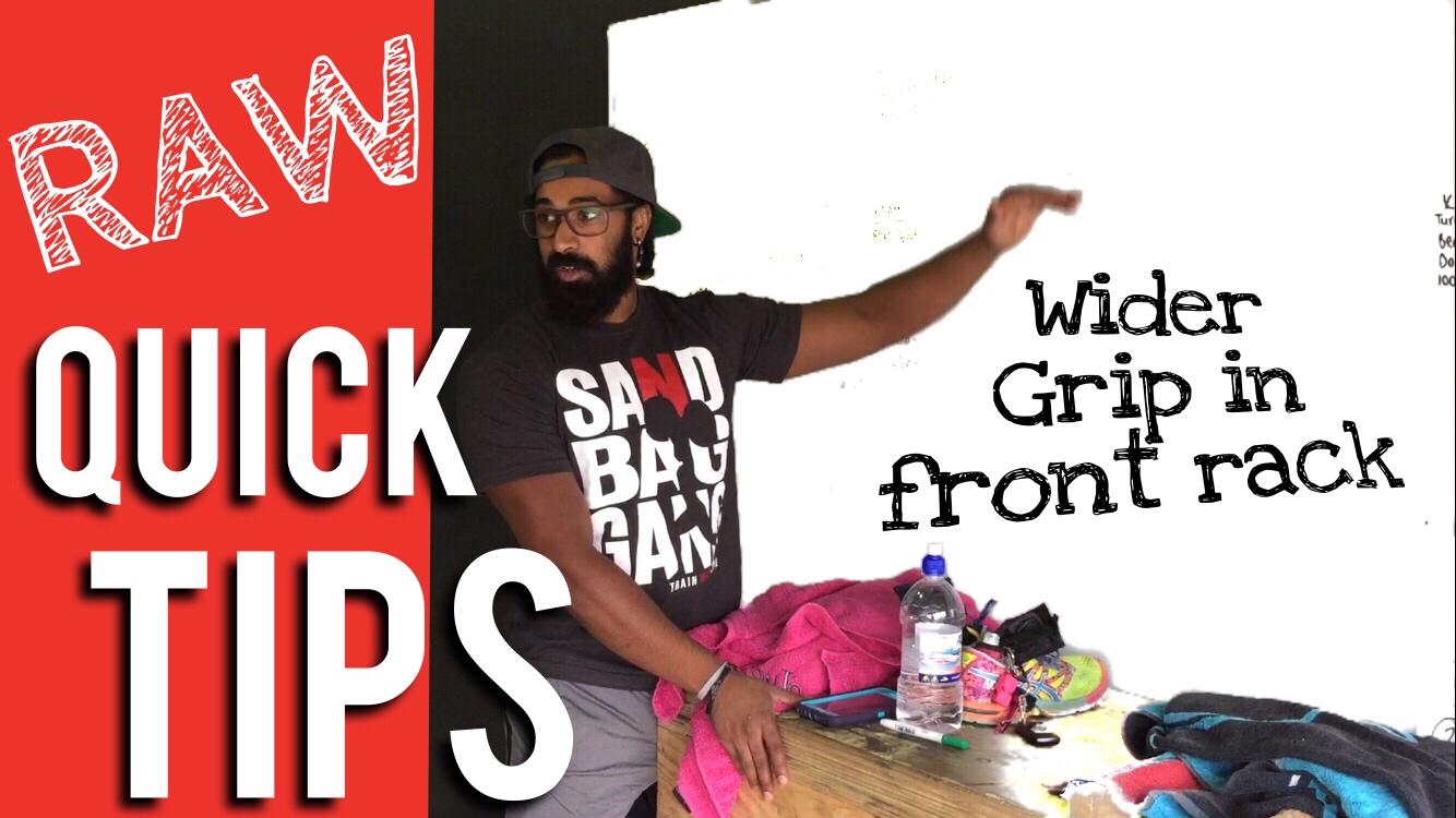 Wider Grip Front Rack | RAW Quick Tips