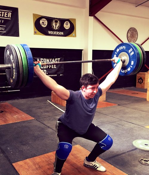 seb ostrowicz snatching from weightlifting house
