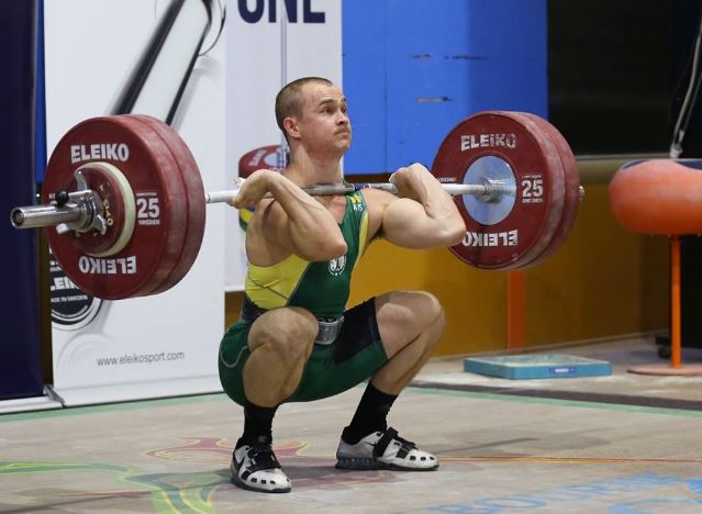 Brandon Wakeling Commonwealth Games Weightlifter