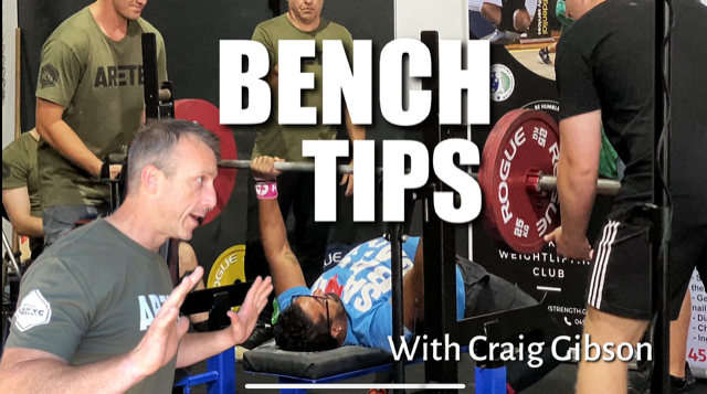 Bench Lesson with Craig Gibson